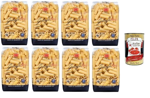 Garofalo Elicoidali N°34 Nudeln aus Hartweizengrieß Gragnano IGP 8x500gr+ Italian Gourmet polpa 400g Garofalo Elicoidali N°34 Nudeln aus Hartweizengrieß Gragnano IGP 8x500gr+ Italian Gourmet polpa 400g von GAROFALO