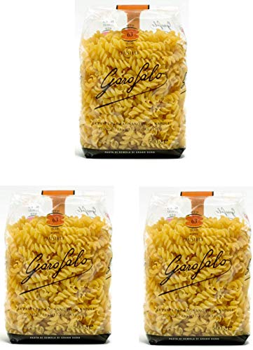 Garofalo Fusilli Kurze Pasta, 500 g, 3 Stück Garofalo Fusilli Kurze Pasta, 500 g, 3 Stück von GAROFALO
