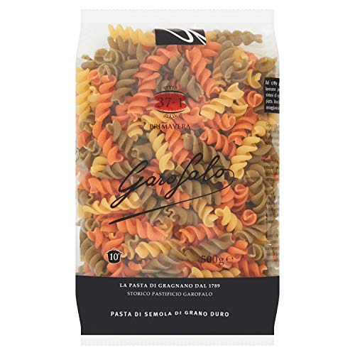 Garofalo Fusilli Tricolore Pasta, 500 g von GAROFALO