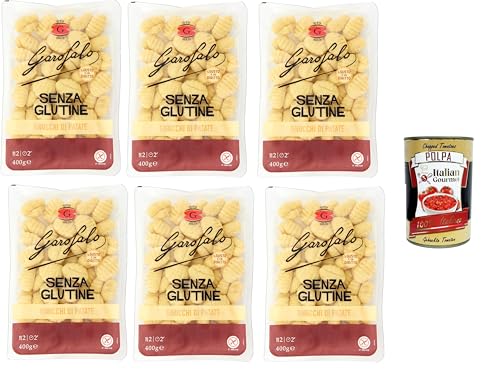 Garofalo Gnocchi di Patate Senza Glutine ,Glutenfreie Kartoffelgnocchi, 6 x 400g+ Italian Gourmet polpa 400g Garofalo Gnocchi di Patate Senza Glutine ,Glutenfreie Kartoffelgnocchi, 6 x 400g+ Italian Gourmet polpa 400g von GAROFALO