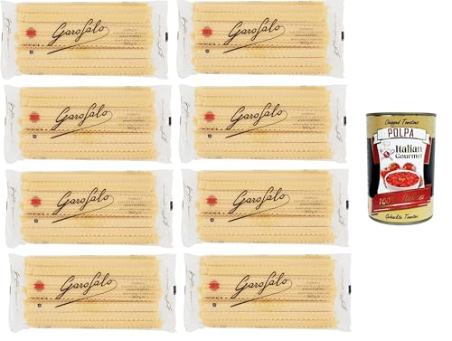 Garofalo Mafalde N° 10-1 Nudeln aus Hartweizengrieß Gragnano IGP 8x500gr+ Italian Gourmet polpa 400g Garofalo Mafalde N° 10-1 Nudeln aus Hartweizengrieß Gragnano IGP 8x500gr+ Italian Gourmet polpa 400g von GAROFALO
