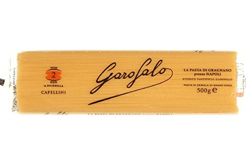 Garofalo No.2 Capellini Angel Hair Semolina Pasta, 454 ml 2er-Pack von GAROFALO