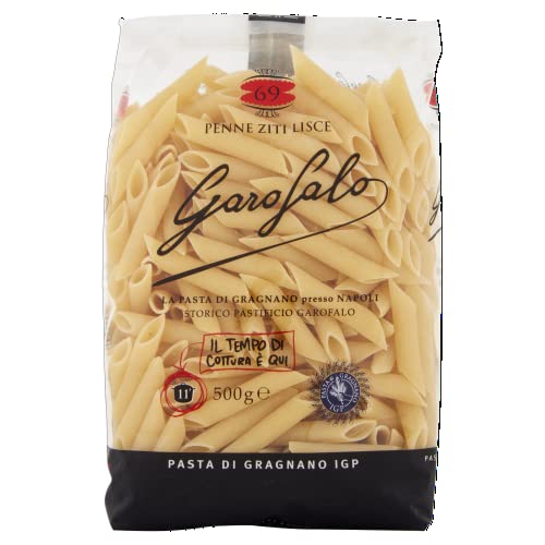 Garofalo - Penne Ziti Lisce, Pasta Di Semola Di Grano Duro - 500 G von Garofalo