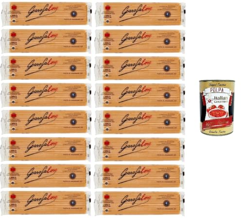 Garofalo Spaghettone Gragnanese XXL N°4-23 Nudeln aus Hartweizengrieß Gragnano IGP 16x500gr+ Italian Gourmet polpa 400g Garofalo Spaghettone Gragnanese XXL N°4-23 Nudeln aus Hartweizengrieß Gragnano IGP 16x500gr+ Italian Gourmet polpa 400g von GAROFALO