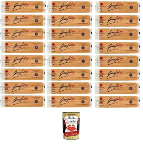 Garofalo Spaghettone Gragnanese XXL N°4-23 Nudeln aus Hartweizengrieß Gragnano IGP 24x500gr+ Italian Gourmet polpa 400g Garofalo Spaghettone Gragnanese XXL N°4-23 Nudeln aus Hartweizengrieß Gragnano IGP 24x500gr+ Italian Gourmet polpa 400g von GAROFALO