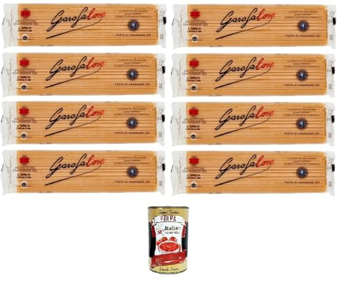 Garofalo Spaghettone Gragnanese XXL N°4-23 Nudeln aus Hartweizengrieß Gragnano IGP 8x500gr+ Italian Gourmet polpa 400g Garofalo Spaghettone Gragnanese XXL N°4-23 Nudeln aus Hartweizengrieß Gragnano IGP 8x500gr+ Italian Gourmet polpa 400g von GAROFALO