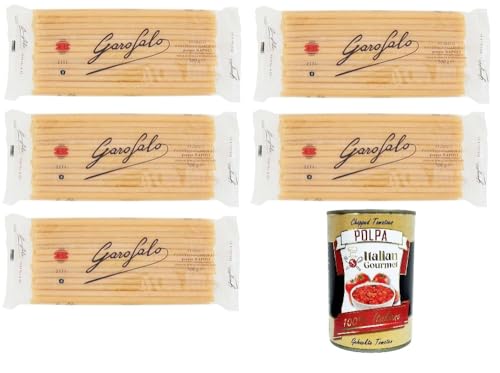Garofalo Ziti Alla Napoletana N°4-15 Nudeln aus Hartweizengrieß Gragnano IGP 5x500gr+ Italian Gourmet polpa 400g Garofalo Ziti Alla Napoletana N°4-15 Nudeln aus Hartweizengrieß Gragnano IGP 5x500gr+ Italian Gourmet polpa 400g von GAROFALO