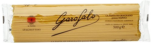 Spaghettini Garofalo Gragnano 500g 4er Pack (4 x 500g) von GAROFALO
