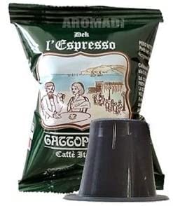300 Kaffeekapseln GATTOPARDO entkoffeiniert, kompatibel mit Nespresso von GATTOPARDO