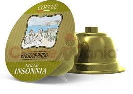 Dolce Gusto, kompatibel mit 192 Kaffeekapseln Insonia Gattopardo. von GATTOPARDO