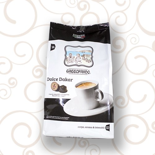 Dolce Gusto, kompatibel mit 96 Kaffeekapseln GATTOPARDO Dakar Dolce von GATTOPARDO