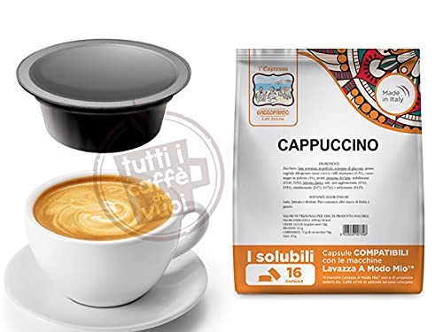 GATTOPARDO A Modo Mio kompatibel 256 Kapseln Cappuccino von GATTOPARDO