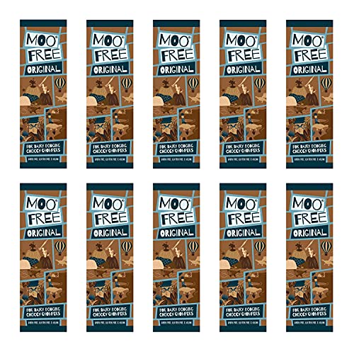 Moo Free Natural Original Milchschokolade Milchfrei & Vegan Mini Riegel 20 g, 10 Stück Moo Free Natural Original Milchschokolade Milchfrei & Vegan Mini Riegel 20 g, 10 Stück von GBCC