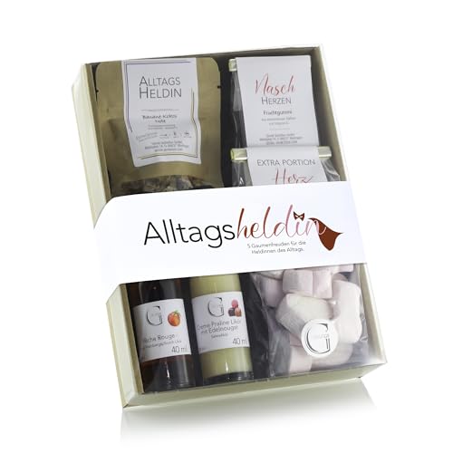 Alltagsheldin – Ein Geschenk-Set für Frauen und alle Alltagsheldinnen – Verschenke Genussmomente an deine Heldin – zu Muttertag, Valentinstag, Geburtstag Alltagsheldin – Ein Geschenk-Set für Frauen und alle Alltagsheldinnen – Verschenke Genussmomente an deine Heldin – zu Muttertag, Valentinstag, Geburtstag von GEGEGE