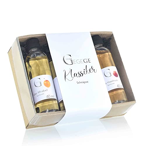 Geschenk-Set für Männer, Frauen & Schnaps-Gourmets: Die Genial Genießen SCHNÄPSE KLASSIKER Bestseller, eine Kollektion unserer besten Schnäpse für Feinschmecker zum Geburtstag, Vatertag, Muttertag Geschenk-Set für Männer, Frauen & Schnaps-Gourmets: Die Genial Genießen SCHNÄPSE KLASSIKER Bestseller, eine Kollektion unserer besten Schnäpse für Feinschmecker zum Geburtstag, Vatertag, Muttertag von GEGEGE