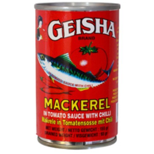 GEISHA Mackerel in Chilisauce 155 gr von GEISHA