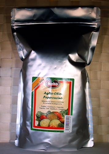 "GEKO" Aglio-Olio-Peperoncino 500g - OVP in PE-Beutel "GEKO" Aglio-Olio-Peperoncino 500g - OVP in PE-Beutel von Geko