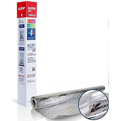 Isolierung für Fenster mit Doppelfolie aus Aluminium, 130 x 270 cm Isolierung für Fenster mit Doppelfolie aus Aluminium, 130 x 270 cm von Geko