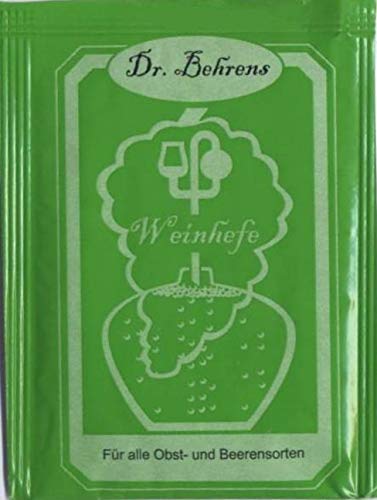 Weinhefe (Universal) 5g/Beutel von "Dr. Behrens" von Geko