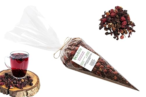 GELVIU Kräuterfrüchtetee - Bio, handverpackt, gesundheitsfördernd - Geschenk zum Großelterntag - Natürliche Danksagungstees für Großeltern Stachelbeertee von GELVIU