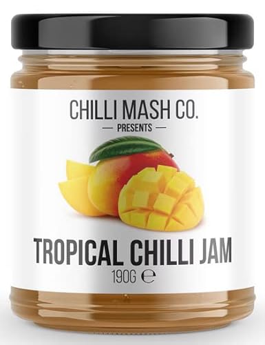 Chilli Mash Company - Tropische Chili-Marmelade | Mittlere Chili-Schärfe - 190 gr Glasflasche Chilli Mash Company - Tropische Chili-Marmelade | Mittlere Chili-Schärfe - 190 gr Glasflasche von GENERIC