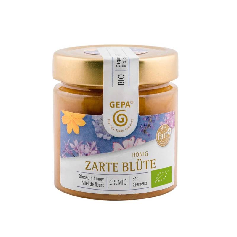 Bio Blütenhonig 'Zarte Blüte' 250g cremig von GEPA