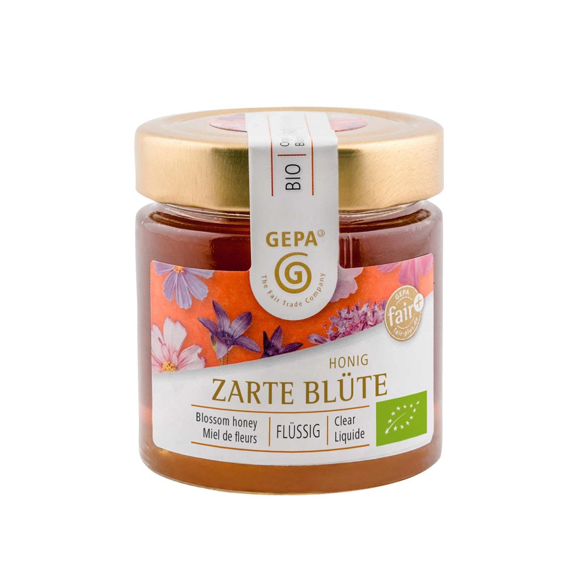 Bio Blütenhonig 'Zarte Blüte' 250g flüssig Bio Blütenhonig 'Zarte Blüte' 250g flüssig von GEPA