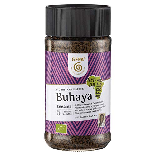 Bio Buhaya Instant Kaffe, 1x 100g von GEPA