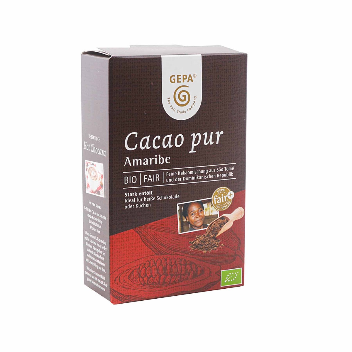 Bio Kakao 'Cacao pur Amaribe' von GEPA