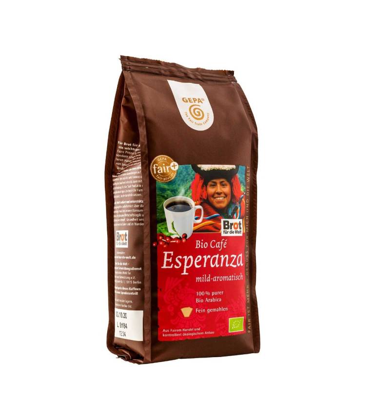 Bio Café Esperanza 250g, gemahlen von GEPA