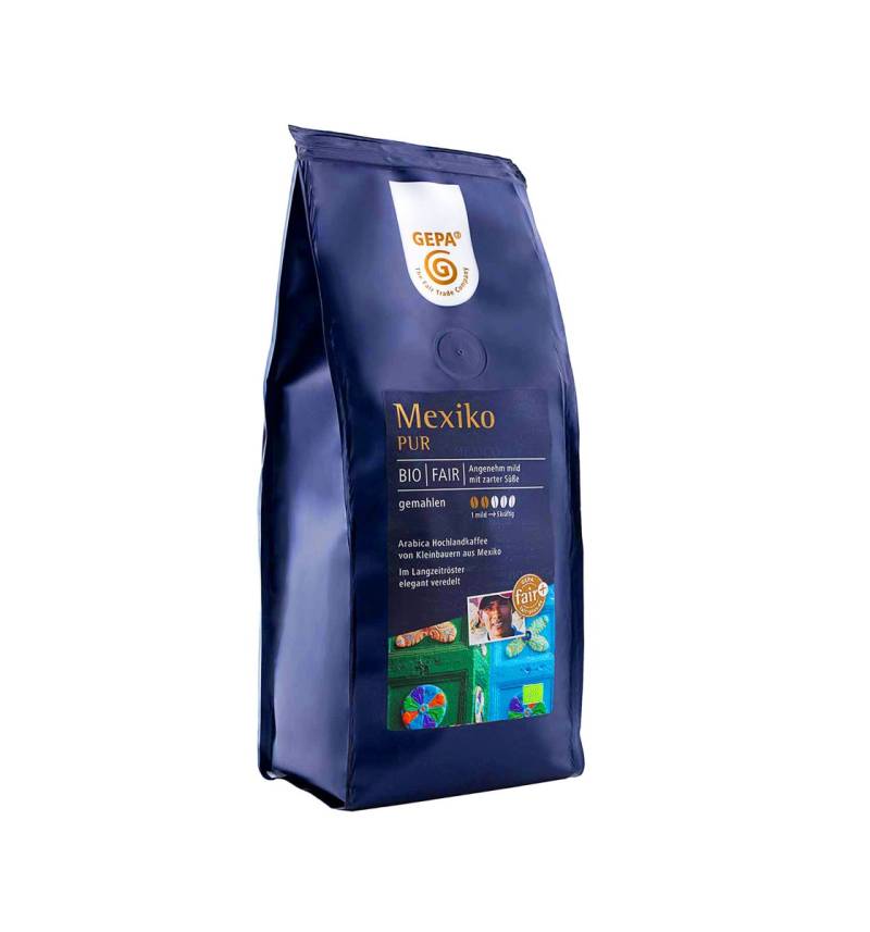 Bio Café Mexiko PUR 250g, gemahlen von GEPA