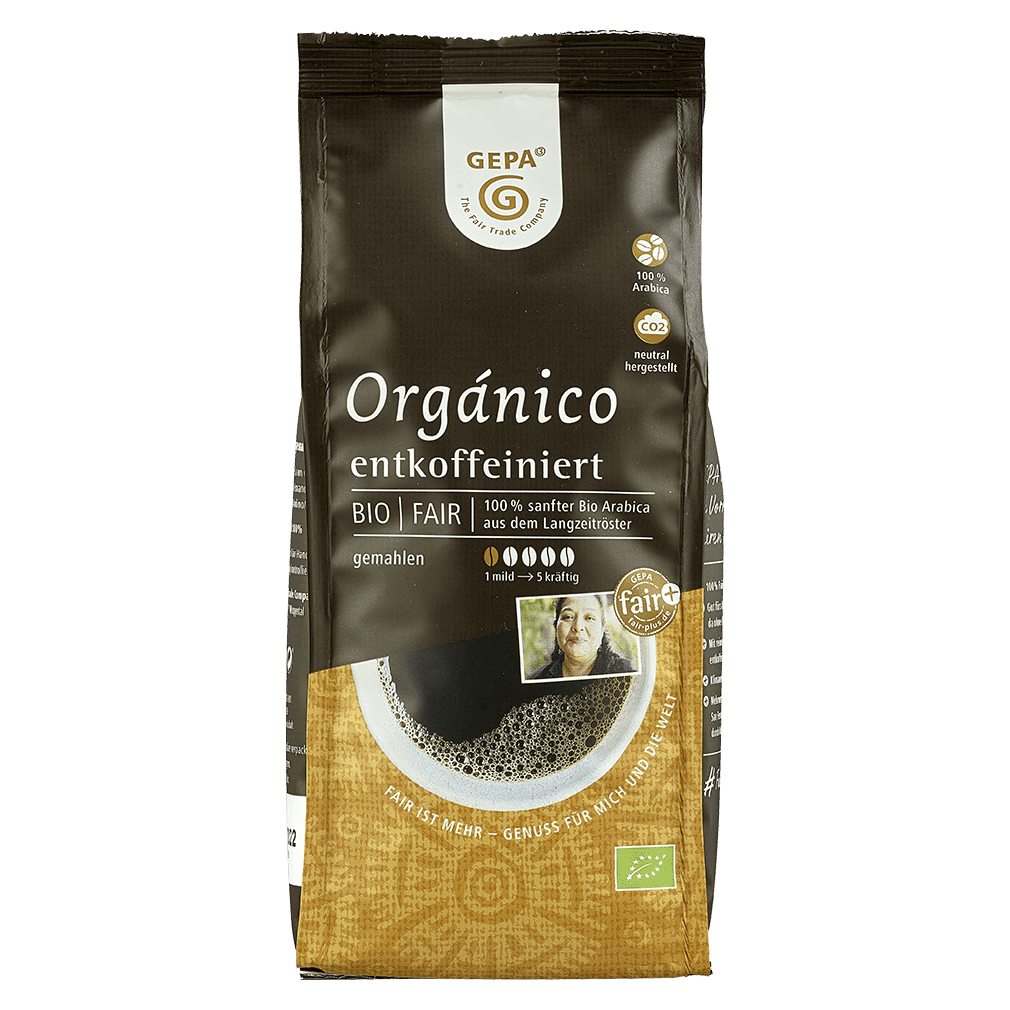 Bio Café Orgánico, entkoffeiniert, 250g Bio Café Orgánico, entkoffeiniert, 250g von GEPA
