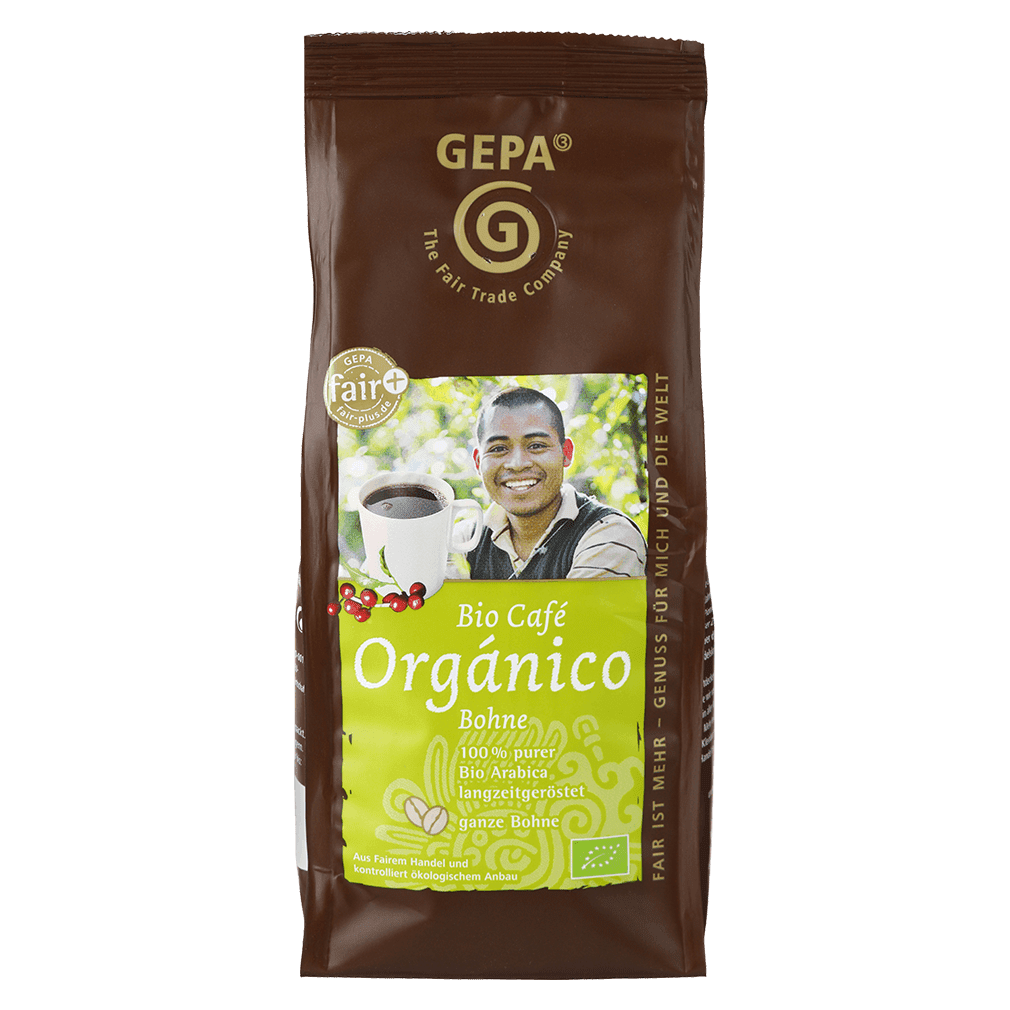 Bio Café Orgánico, ganze Bohne, 250g Bio Café Orgánico, ganze Bohne, 250g von GEPA