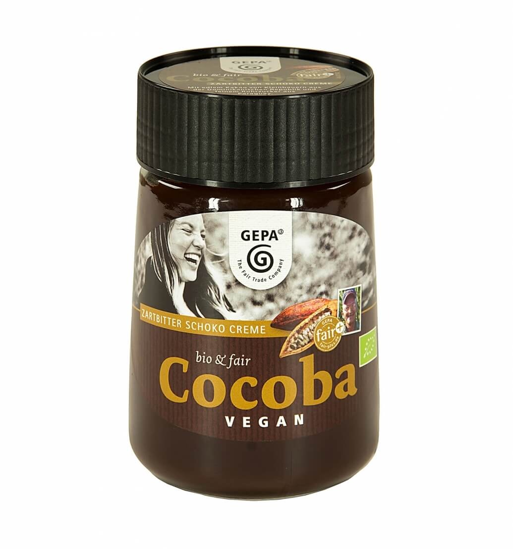 Bio Cocoba Zartbitter Vegane Schokocreme Bio Cocoba Zartbitter Vegane Schokocreme von GEPA