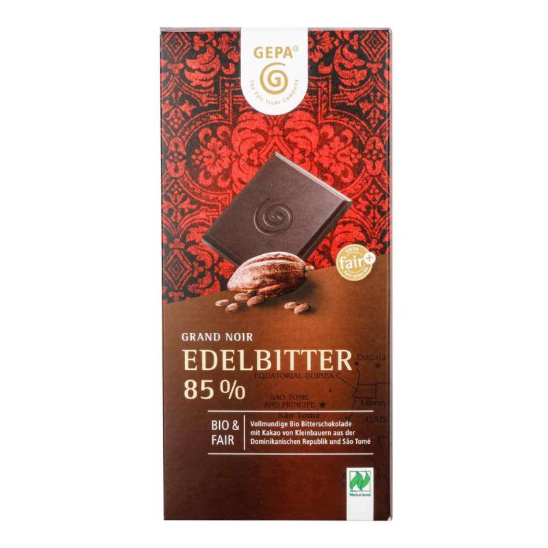 Bio Edelbitter Schokolade 85% von GEPA