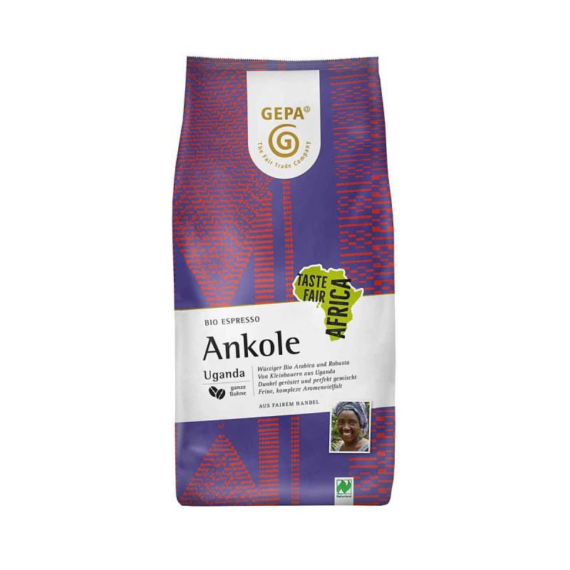 Bio Espresso Ankole 1kg, Bohne von GEPA