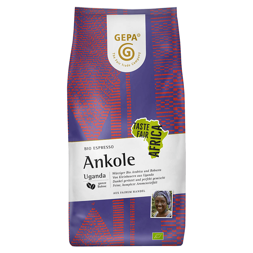 Bio Espresso Ankole, ganze Bohnen, 1kg Bio Espresso Ankole, ganze Bohnen, 1kg von GEPA