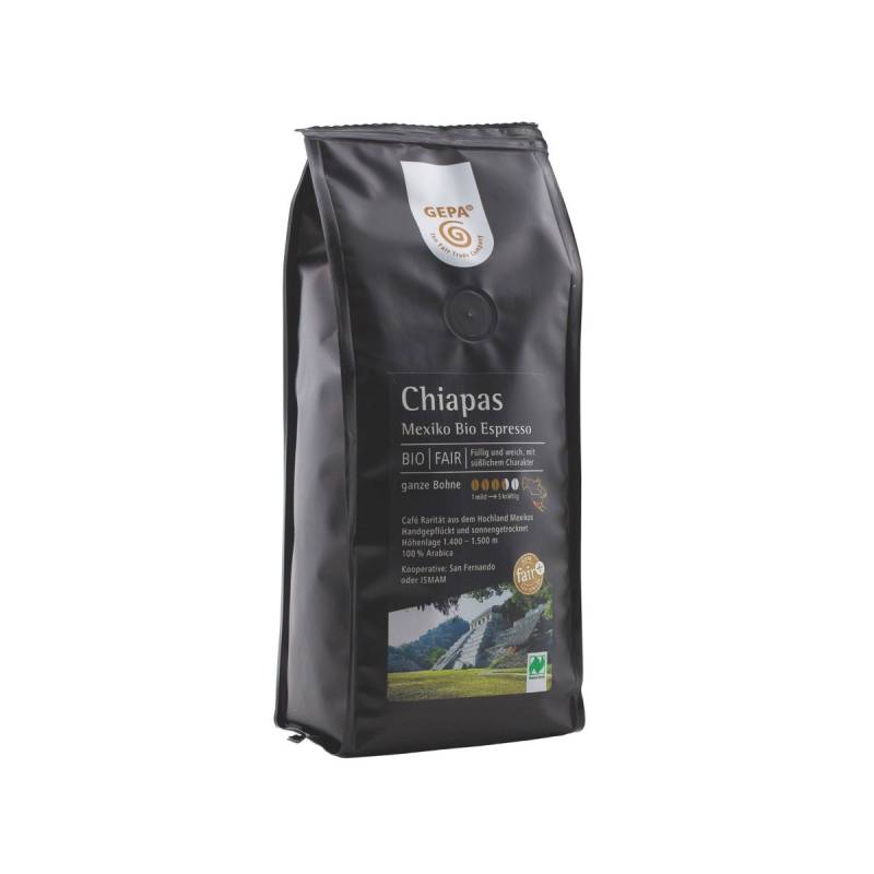 Bio Espresso Chiapas 250g, Bohne von GEPA