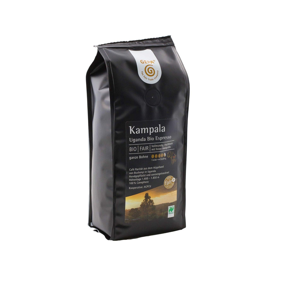 Bio Espresso Kampala 250g, Bohne von GEPA
