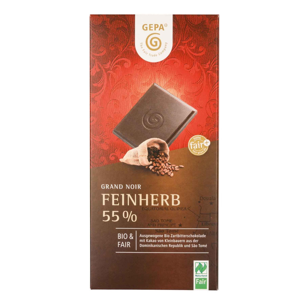 Bio Feinherb Schokolade 55% von GEPA