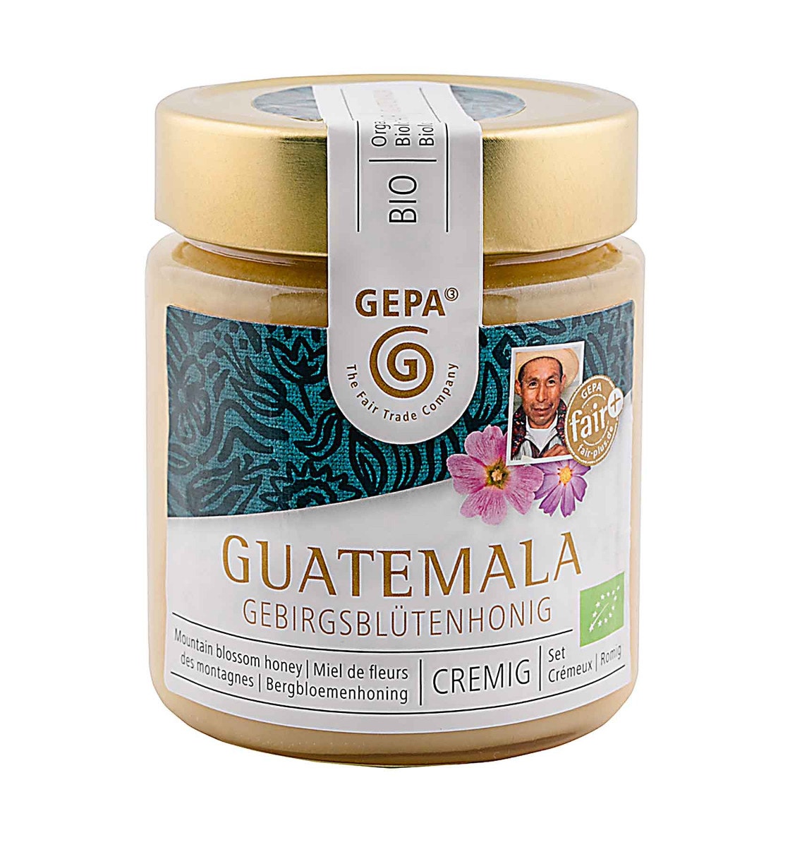Bio Guatemala Gebirgsblüten Honig cremig 500g von GEPA