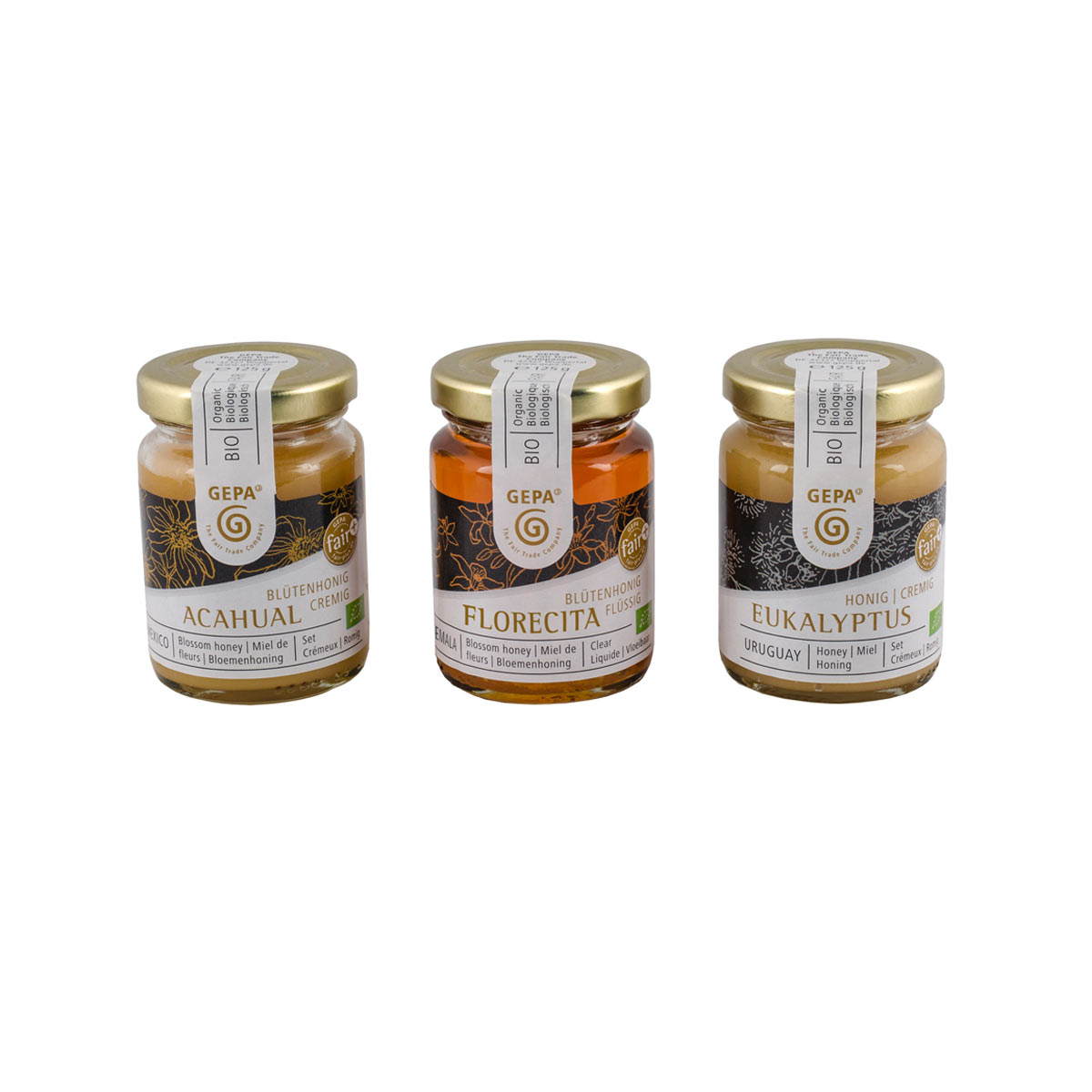 Bio Honig Set 3x125g Bio Honig Set 3x125g von GEPA