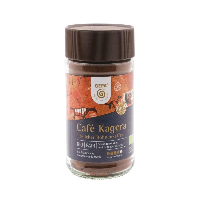 Bio Kaffee Kagera 100g, löslich von GEPA