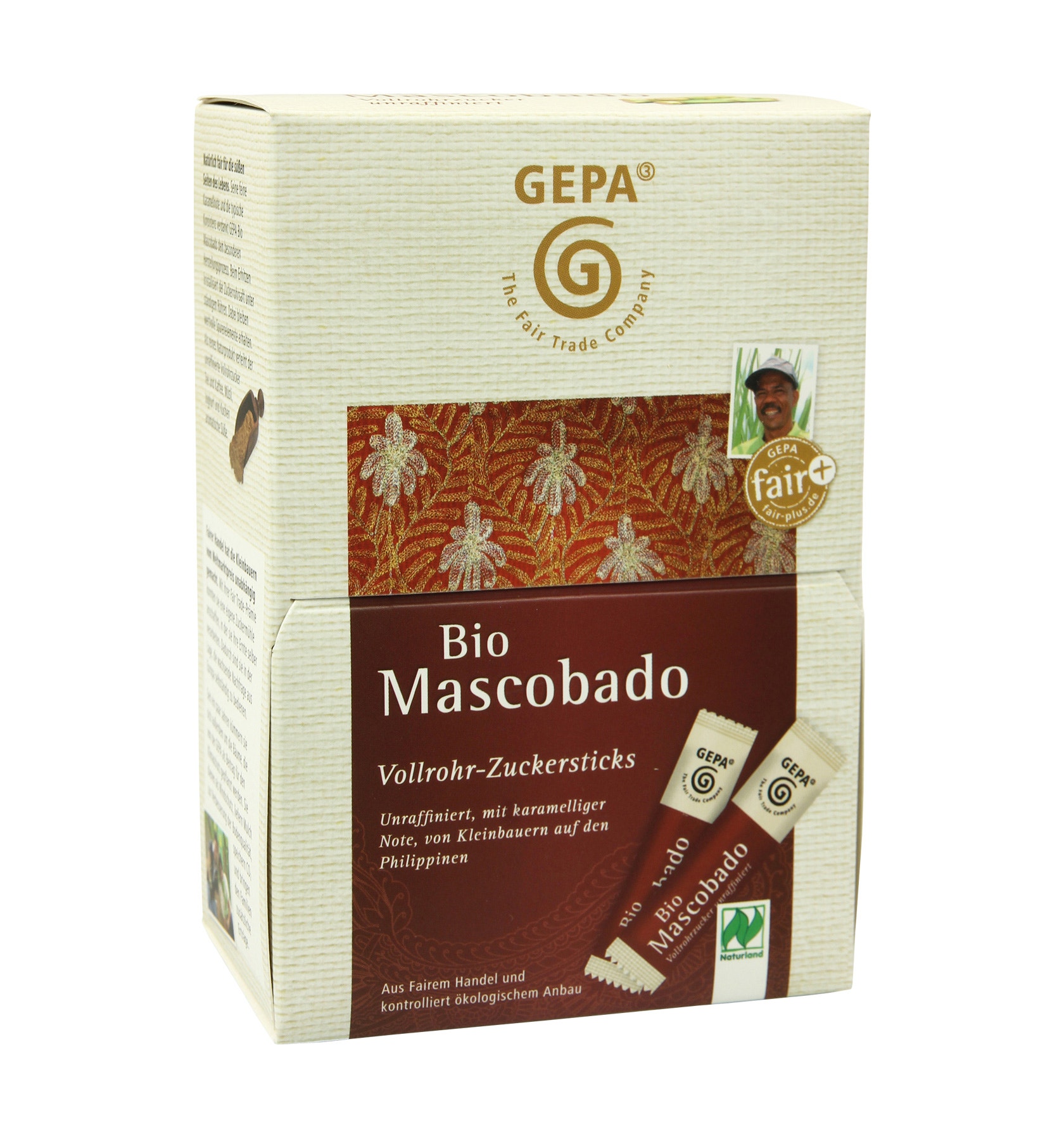 Bio Mascobado Zuckersticks von GEPA