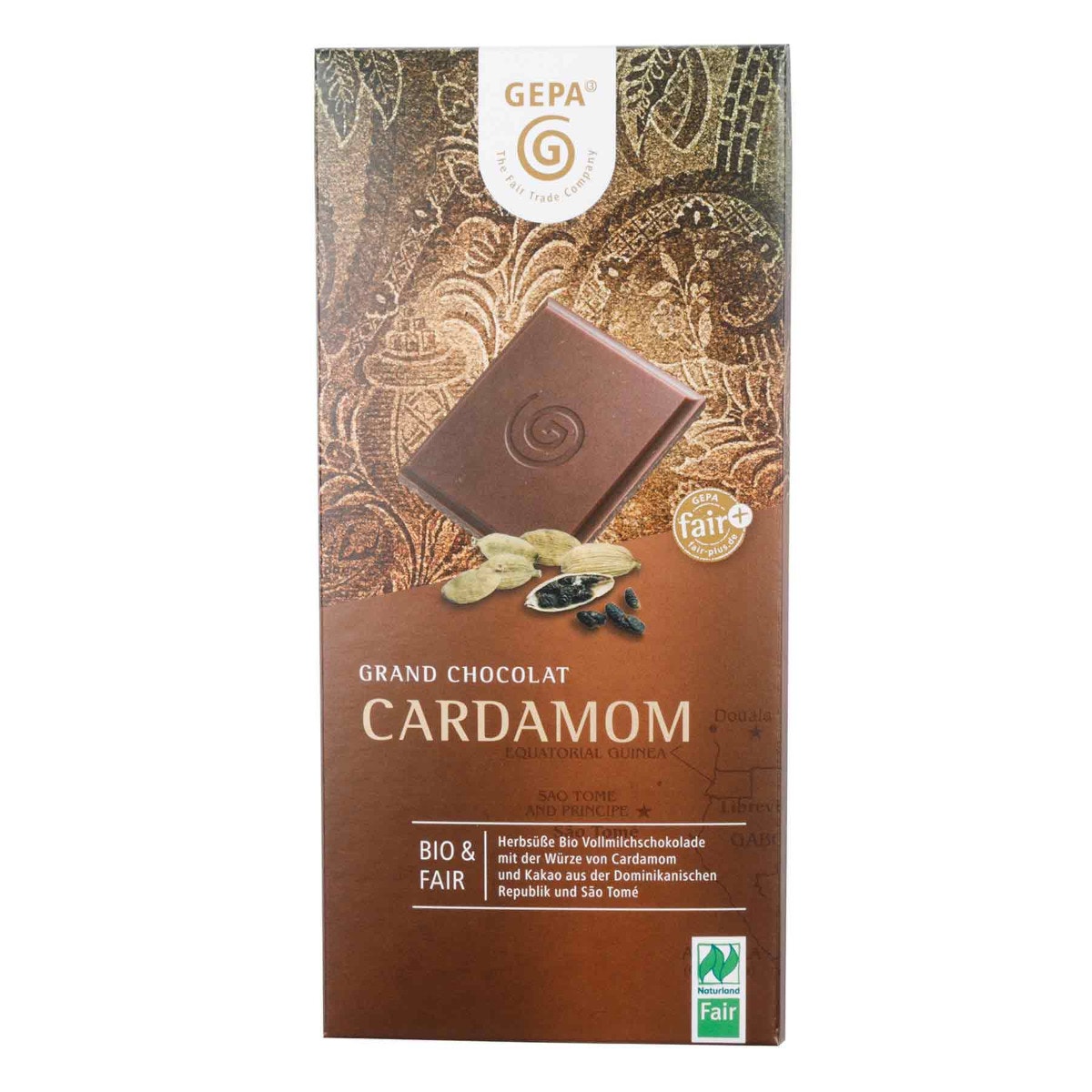 Bio Schokolade Cardamom von GEPA