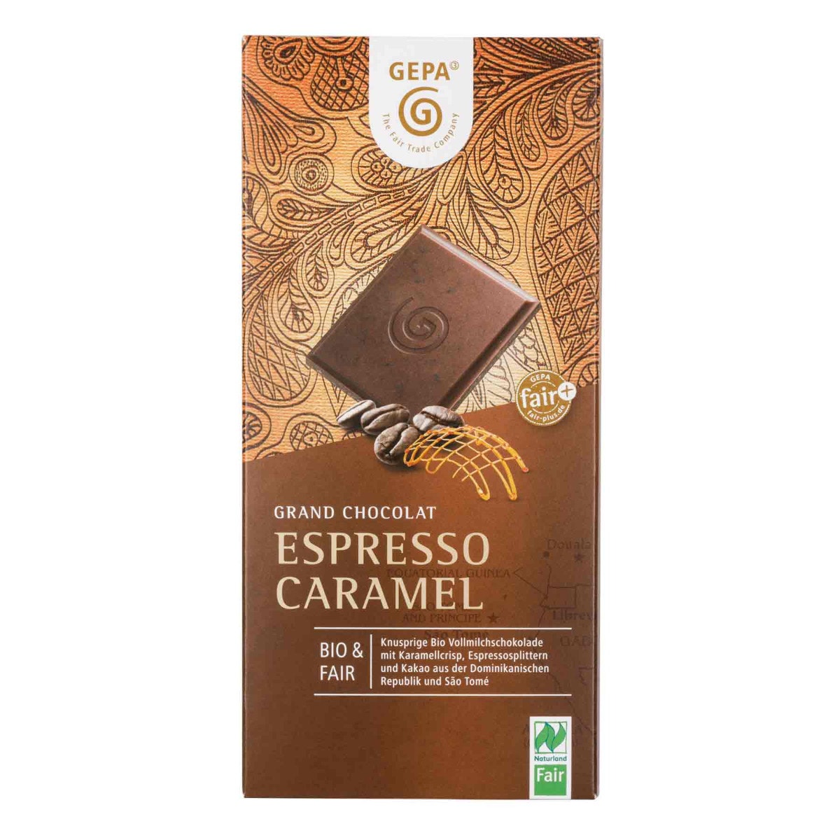Bio Schokolade Espresso Caramel von GEPA