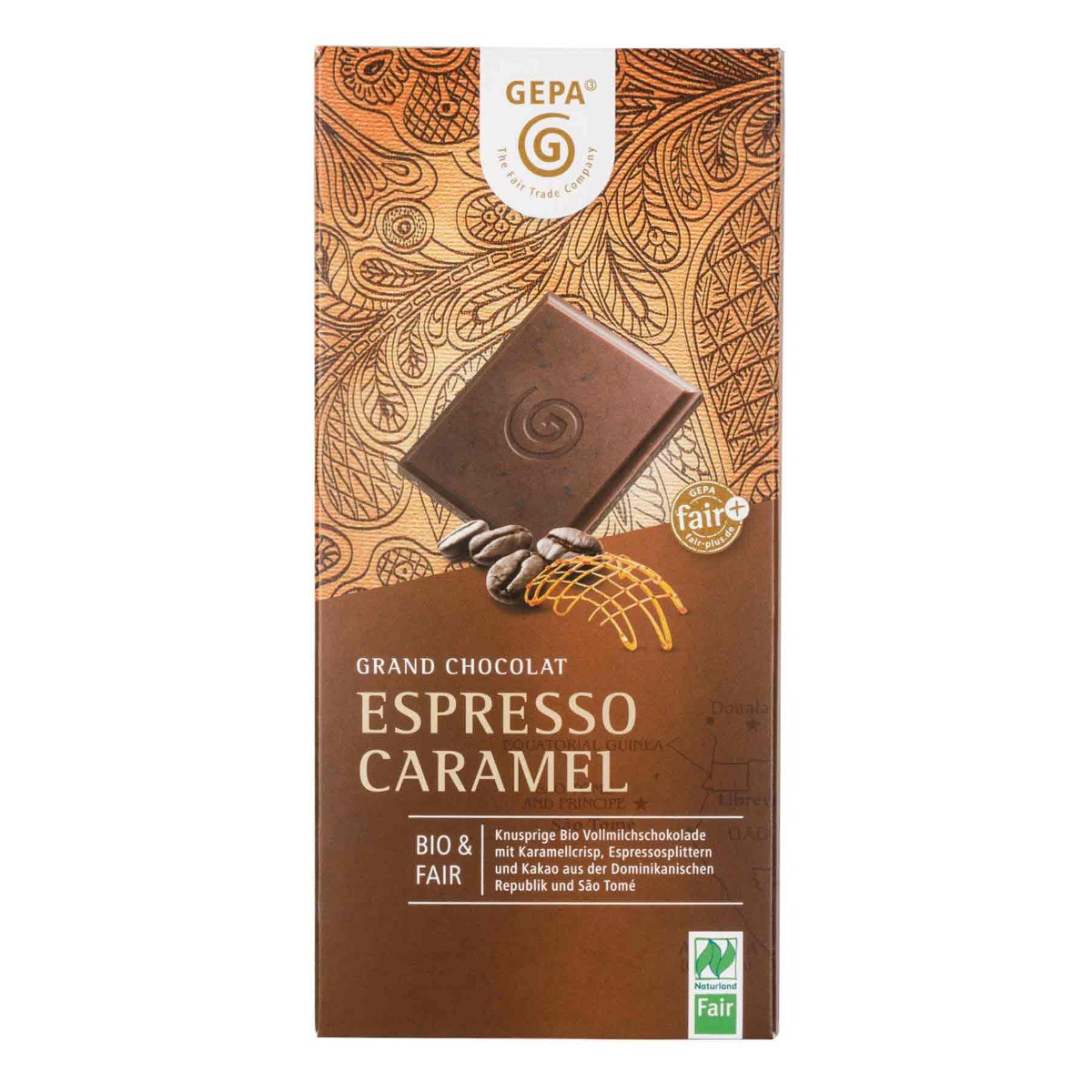 Bio Schokolade Espresso Caramel Bio Schokolade Espresso Caramel von GEPA