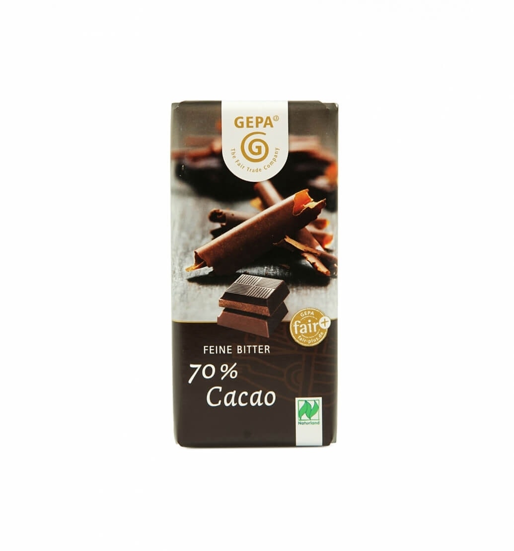 Bio Schokolade Noir 70% Bio Schokolade Noir 70% von GEPA