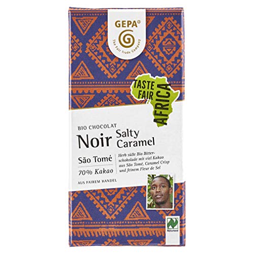 Bio Schokolade Noir Salty Caramel, 1x 80g von GEPA