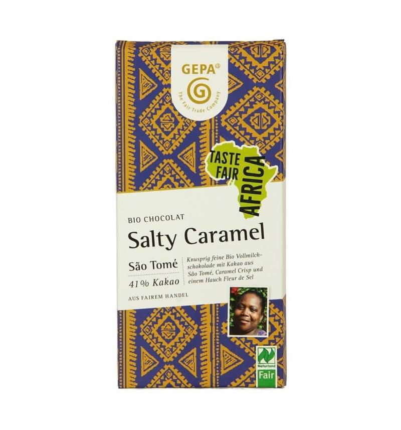 Bio Schokolade Salty Caramel von GEPA